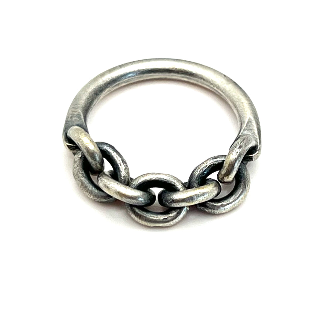 Link Ring - Sterling Silver