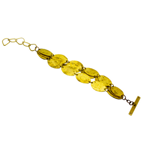 Chain Link Bracelet - Brass